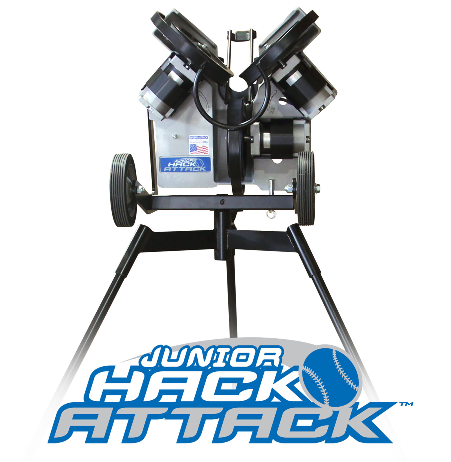 Junior Hack Baseball Pitching Machine Sports Attack