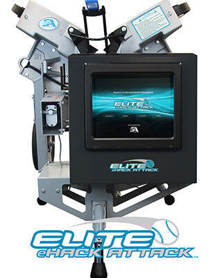 Elite eHack Attack Softball Machine