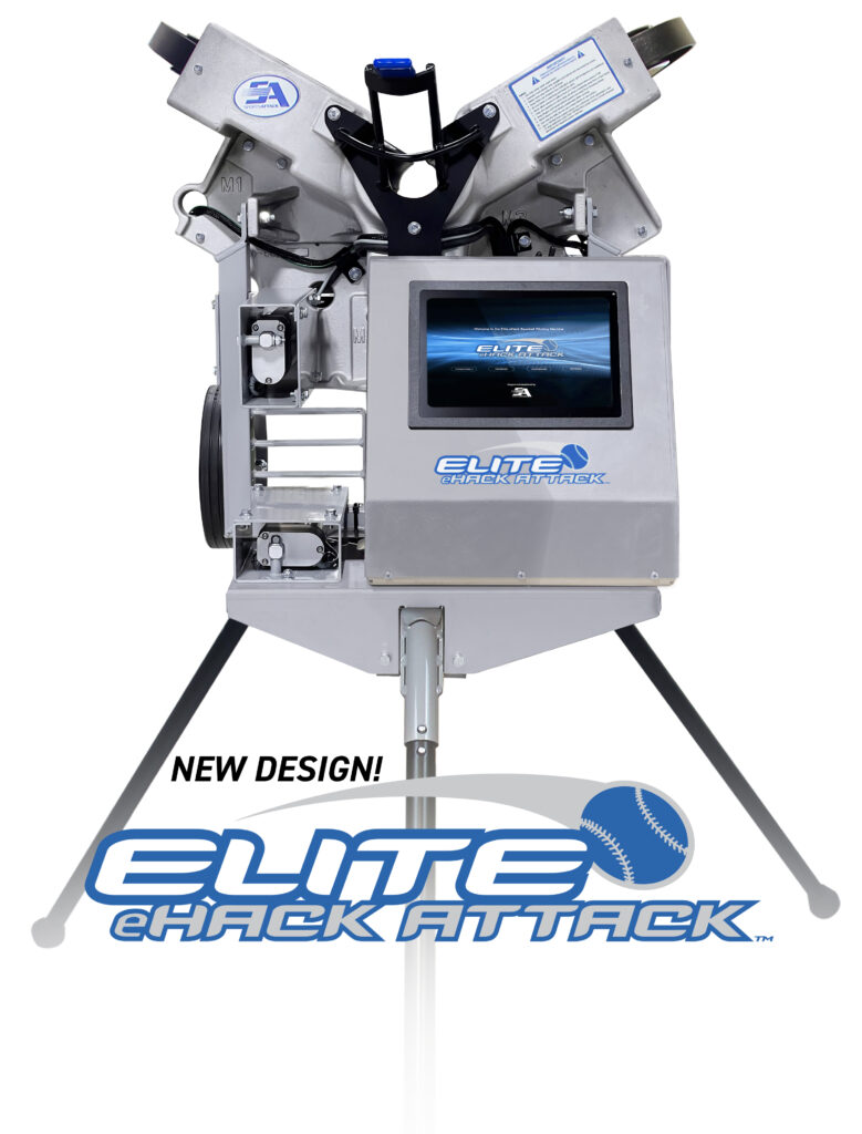 Elite eHack Attack Baseball Machine – Sports Attack